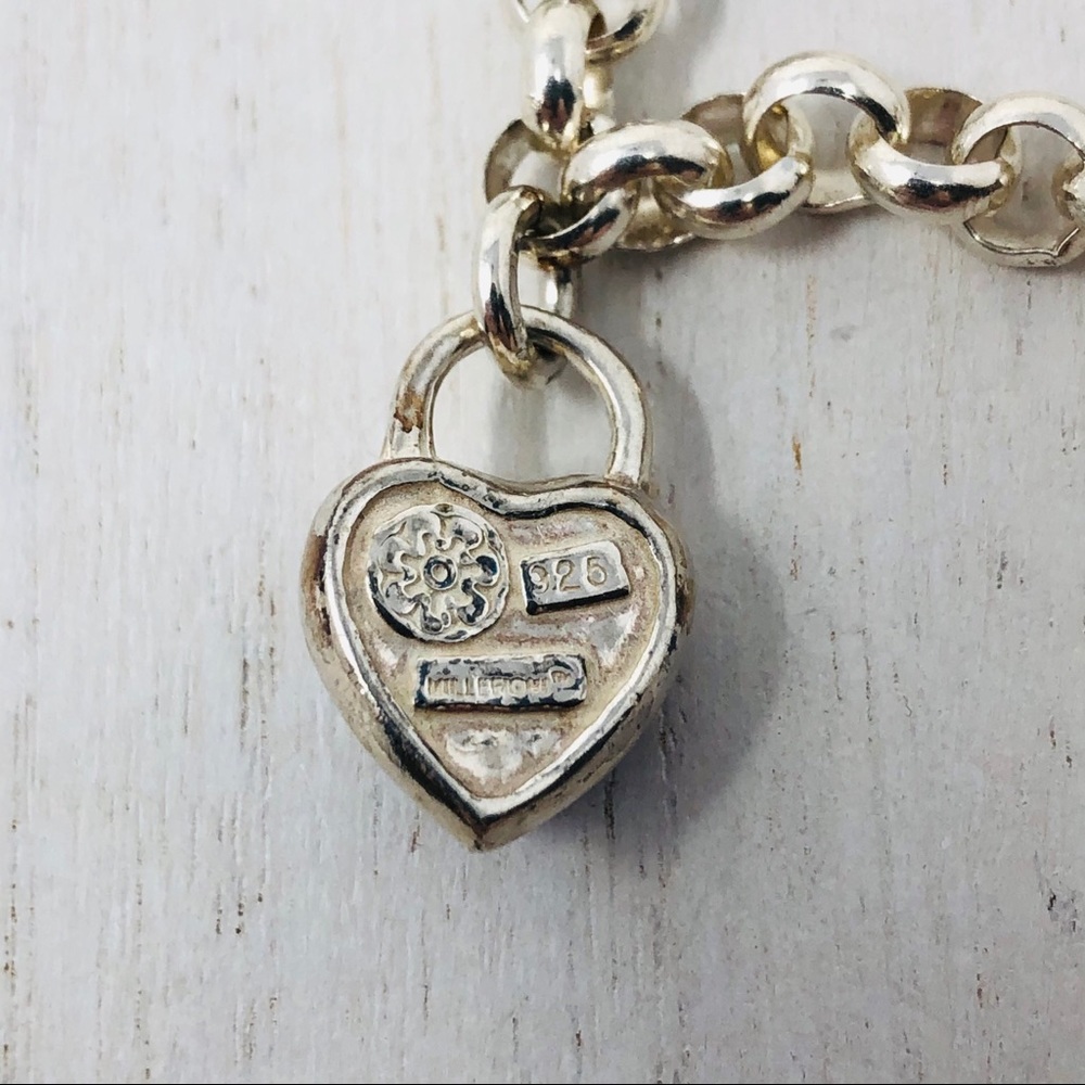 Alan K Millefiori Murano Sterling silver charm bracelet, rare - Picture 8 of 13
